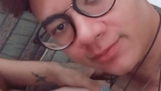 Sniffing my master and playing with him ^^