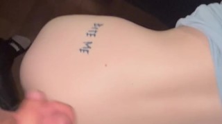 Caught in the Kitchen – He F*cked Me Fast & Finished on My Ass 💦