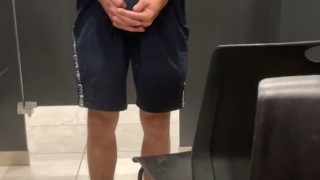 Cute latino twink flexing his body and dick