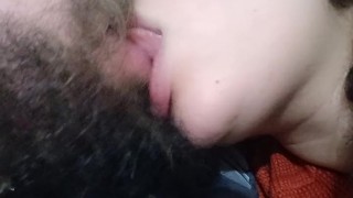 delicious kiss, he loves her lips he tastes her big mouth, kiss fetish🫦😋🤤😵‍💫😵🤤😋🫦🥛