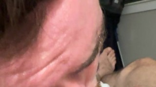 he came home - to get some CUM