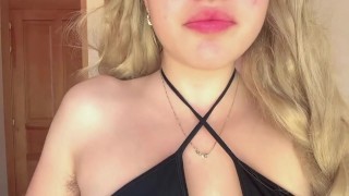Wetting my panties and fucking my ass until I squirt at my stepdad's house