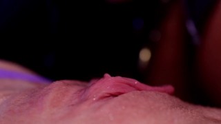 Pussy Eat Orgasm She Cums Over & Over with Loud Moans - MolliPoP
