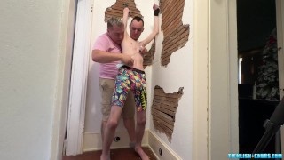 TicklishChubs: Dom Matt loves his hands roaming around Spiritmonkeys slim body