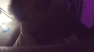 Deepthroat Facial on the steps