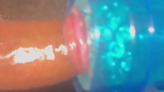 Veiny Dick in new Masturbation Toy