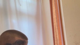 big ass ebony step sister getting her ass ate and fucked hard and rough