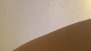 Riding and fucking my big dildo