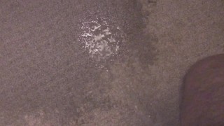 Power Pissing on my Bedroom Walls and Carpet (With Slow Motion Replay)